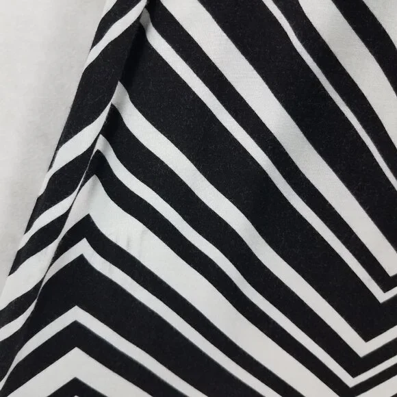 La Blanca Swimwear XS Archistripe Cover-up Maxi Dress In Black/ White Belt - Picture 8 of 8